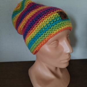 Czapka tęczowa